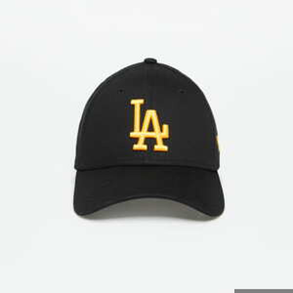 Kšiltovka New Era Los Angeles Dodgers League Essential 9FORTY Adjustable Cap Black/ Papya Smoothie