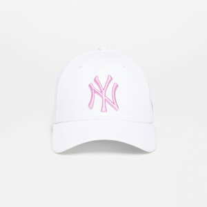 Kšiltovka New Era New York Yankees League Essential 9FORTY Adjustable Cap Optic White/ Wild Rose