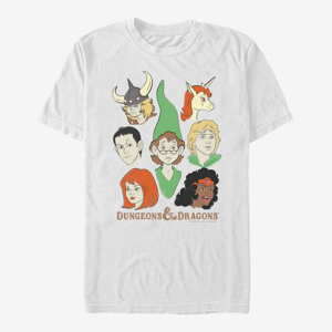 Queens Dungeons & Dragons - Group Shot Unisex T-Shirt White