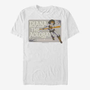 Queens Dungeons & Dragons - Diana Acrobat Unisex T-Shirt White