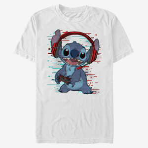 Queens Disney Classics Lilo & Stitch - Stitch Games Unisex T-Shirt White