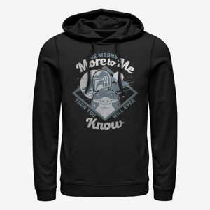 Queens Star Wars: Mandalorian - More To Me Unisex Hoodie Black