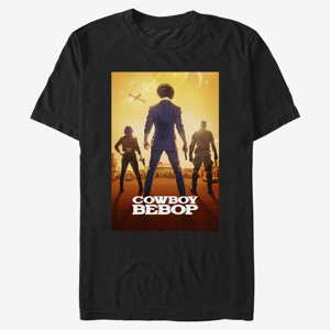 Queens Netflix Cowboy Bebop - Trio Poster Unisex T-Shirt Black