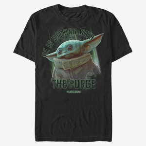 Queens Star Wars: The Mandalorian - MandoMon Epi7 Reach Out Unisex T-Shirt Black