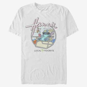 Queens Disney Lilo & Stitch - LOCAL FAVORITE Unisex T-Shirt White