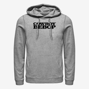 Queens Netflix Cowboy Bebop - Bebop Logo Unisex Hoodie Heather Grey