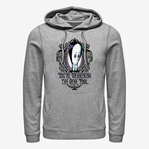 Queens MGM The Addams Family - Weaken Gene Pool Unisex Hoodie Heather Grey