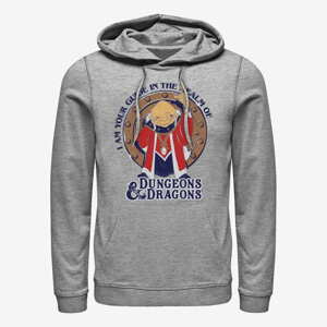 Queens Dungeons & Dragons - Old Wizard Unisex Hoodie Heather Grey