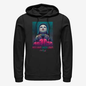 Queens Netflix Squid Game - Red Light eyes Unisex Hoodie Black