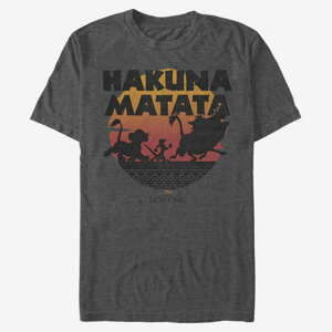 Queens Disney The Lion King - Hakuna Silos Unisex T-Shirt Dark Heather Grey