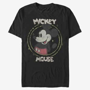 Queens Disney Classic Mickey - Happy Mickey Unisex T-Shirt Black