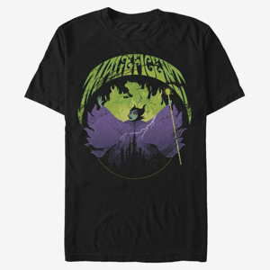 Queens Disney Sleeping Beauty - Maleficent Rock Unisex T-Shirt Black