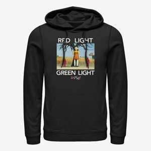Queens Netflix Squid Game - Red Light Green Light Unisex Hoodie Black