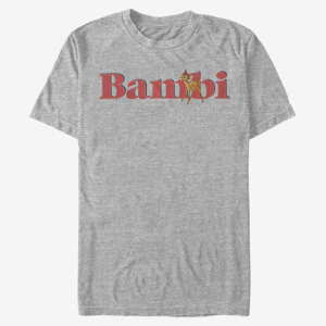 Queens Disney Classics Bambi - Dream Big Unisex T-Shirt Heather Grey