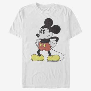 Queens Disney Classic Mickey - Mightiest Mouse Unisex T-Shirt White