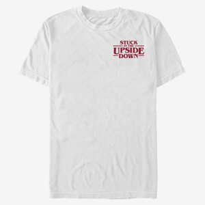 Queens Netflix Stranger Things - Upside Down Pocket Unisex T-Shirt White