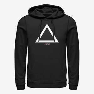 Queens Netflix Squid Game - Triangle Squid Unisex Hoodie Black