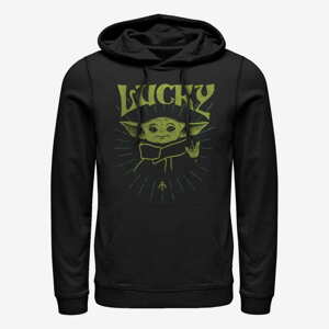 Queens Star Wars: The Mandalorian - Force of Luck Unisex Hoodie Black