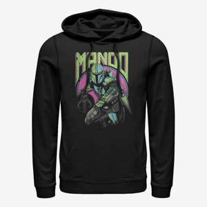 Queens Star Wars: Mandalorian - New Wave Unisex Hoodie Black