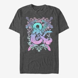 Queens Dungeons & Dragons - Pastel Playable Unisex T-Shirt Dark Heather Grey