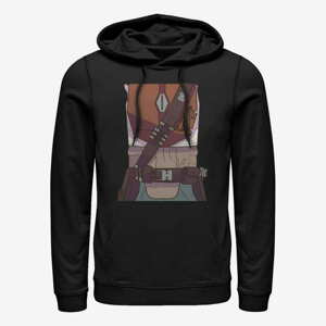 Queens Star Wars: The Mandalorian - Drawn Costume Unisex Hoodie Black