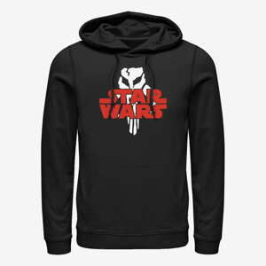 Queens Star Wars: Classic - Mandalorian Logo Unisex Hoodie Black