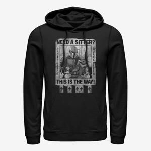 Queens Star Wars: The Mandalorian - Protection Guaranteed Unisex Hoodie Black