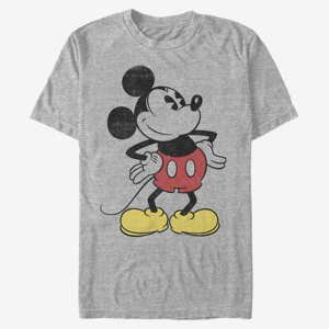 Queens Disney Classic Mickey - Classic Vintage Mickey Unisex T-Shirt Heather Grey
