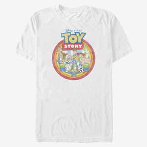 Queens Pixar Toy Story 1-3 - Group Toys Unisex T-Shirt White