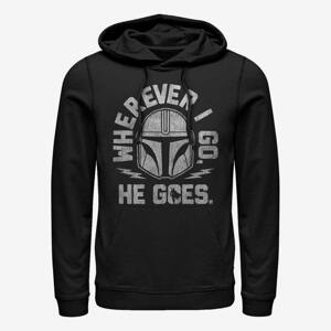 Queens Star Wars: Mandalorian - Goin My Way Unisex Hoodie Black