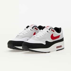 Nike Air Max 1 White/ University Red-Pure Platinum-Black