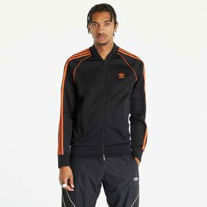 Mikina adidas Originals Sustainability Track Top Black/ Semi Impact Orange