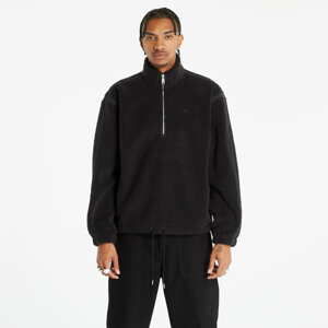 Mikina adidas Originals Premium Essentials Fleece Half-Zip Crewneck Black