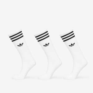 adidas Originals High Solid Crew Sock 3-Pack White