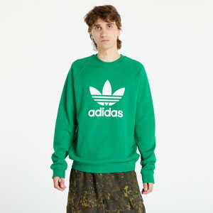 Mikina adidas Originals Adicolor Classics Trefoil Crewneck Sweatshirt Green