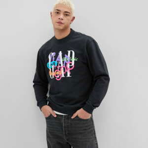 GAP J - Mix Logo Crew Moonless Night