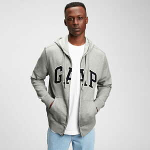 GAP Xls Ft Arch Fz Hoodie Grey Heather