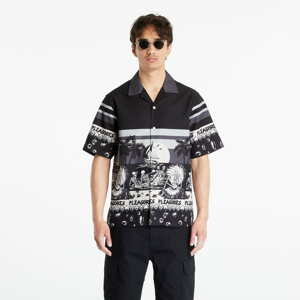 Pánská košile PLEASURES Beach Button Down Black