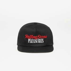 Snapback PLEASURES Rolling Stone Hat Black