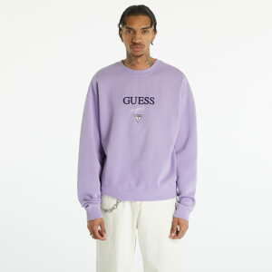 Mikina GUESS Go Baker Logo Crewneck Light Iris Multi