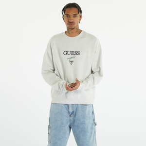 Mikina GUESS Go Baker Logo Crewneck Eli Grey Heather