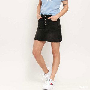 CALVIN KLEIN JEANS W Mid Rise Mini Skirt Black