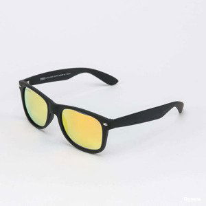 Sluneční brýle Urban Classics Sunglasses Likoma Mirror UC Black/ Orange Universal