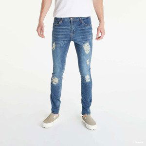 Urban Classics Heavy Destroyed Washed Blue