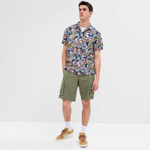 GAP V-11In Cargo Short Olive Green