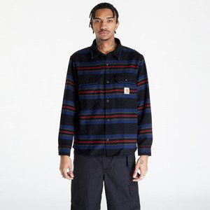 Carhartt WIP Oregon Shirt Jac UNISEX Starco Stripe/ Black