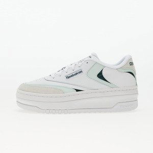 Reebok Club C Extra Ftw White/ Aqudus/ Forest Green