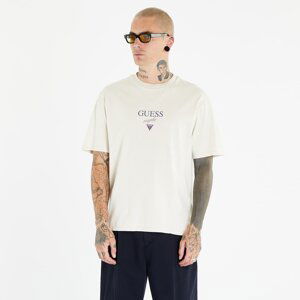 GUESS Printed Baker Logo Tee Sandy Shore Multi