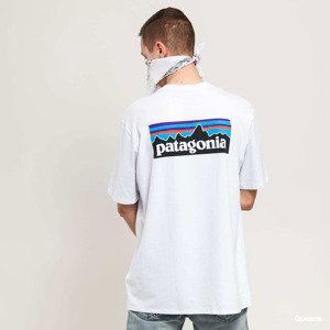 Patagonia M's P6 Logo Responsibili Tee White