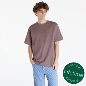 Queens Men's Essential T-Shirt With Contrast Print Mauve